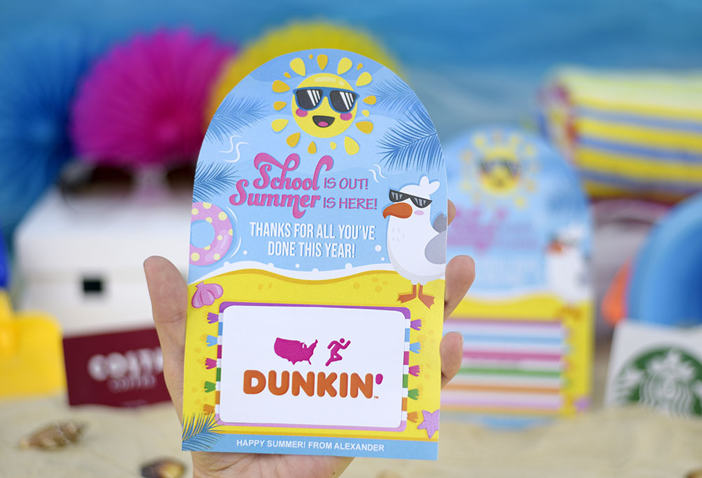 End of Term Teacher Appreciation card holder End of Term Teacher Appreciation card holder